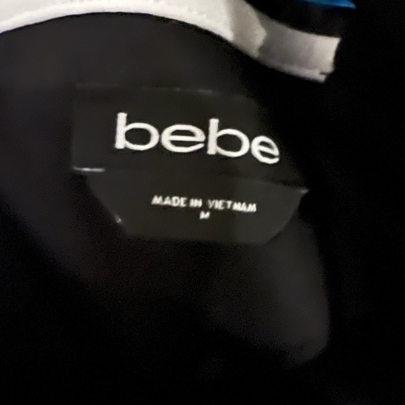 NWT bebe Halter Color Block Dress - Picture 8 of 9